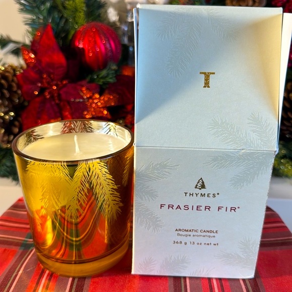 🔥Promotion Thymes Frasier Fir Candle – Pine Needle Design – Holiday Candles - Picture 4 of 7